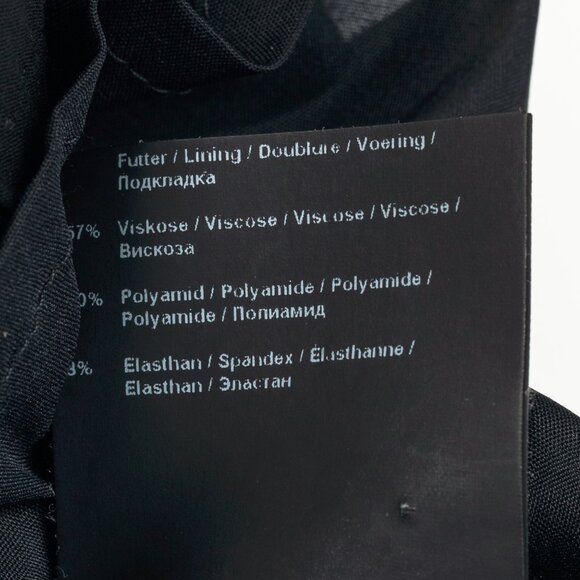 Annette Gortz AW/13 Kami Black Wool-Twill Midi Pencil Skirt - Picture 10 of 10